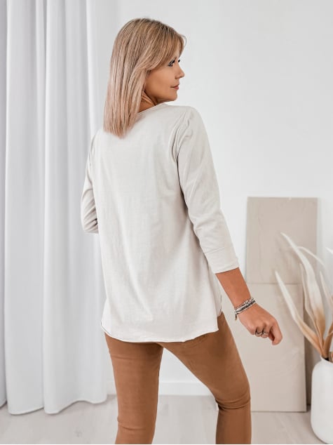 BLUZKA MIRON BEŻOWA