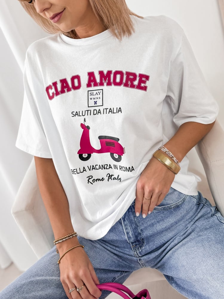 BLUZKA AMOREMI BIAŁA