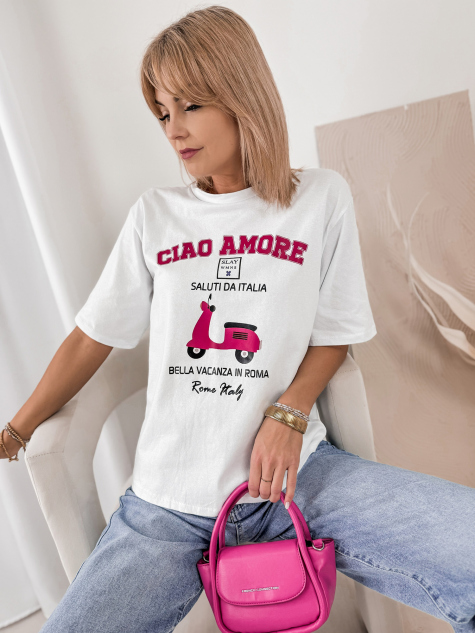 BLUZKA AMOREMI BIAŁA