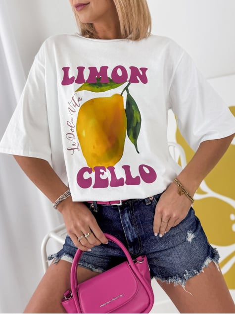 BLUZKA LIMONES BIAŁA