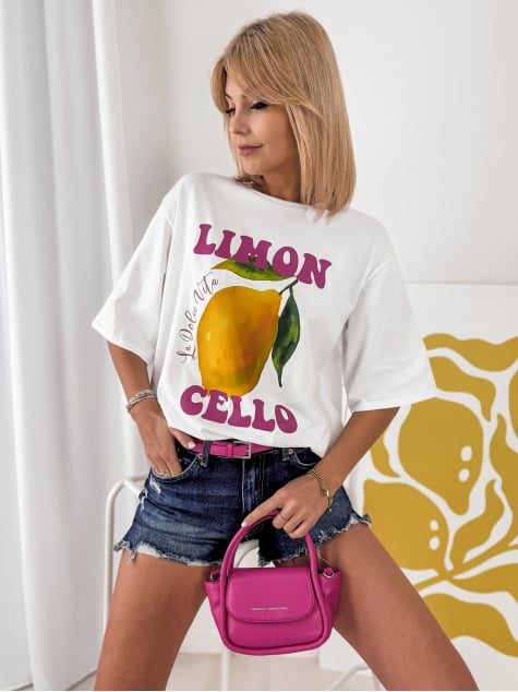 BLUZKA LIMONES BIAŁA