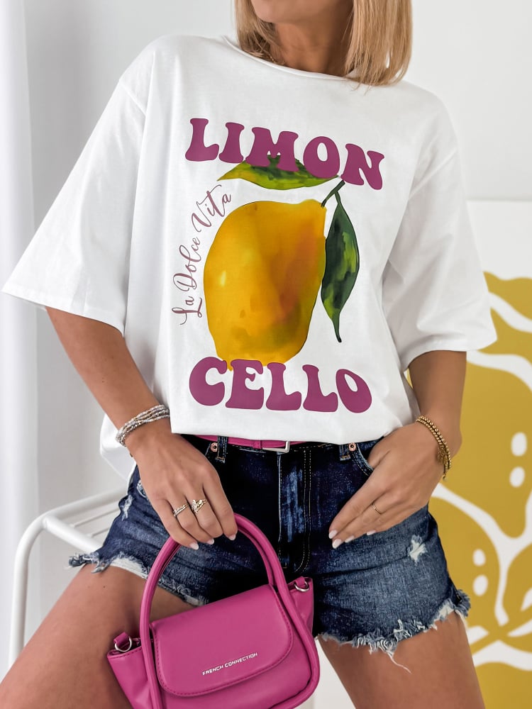 BLUZKA LIMONES BIAŁA