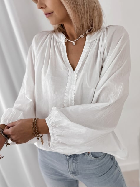 BLUZKA ELYRA BIAŁA