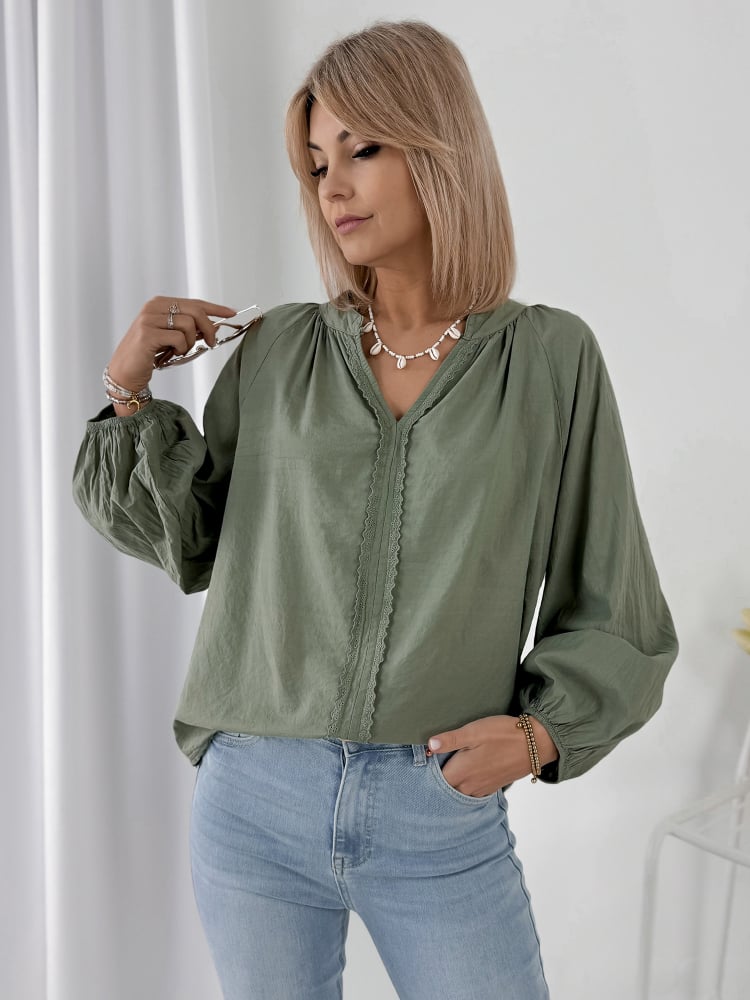 BLUZKA ELYRA KHAKI