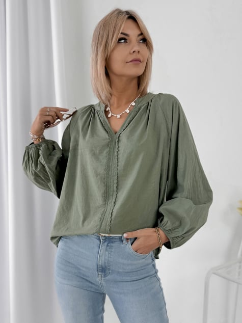 BLUZKA ELYRA KHAKI