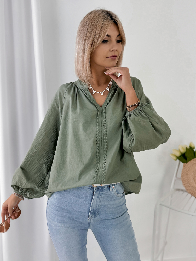 BLUZKA ELYRA KHAKI