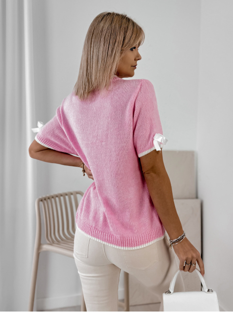 SWETER FAYRO RÓŻOWY