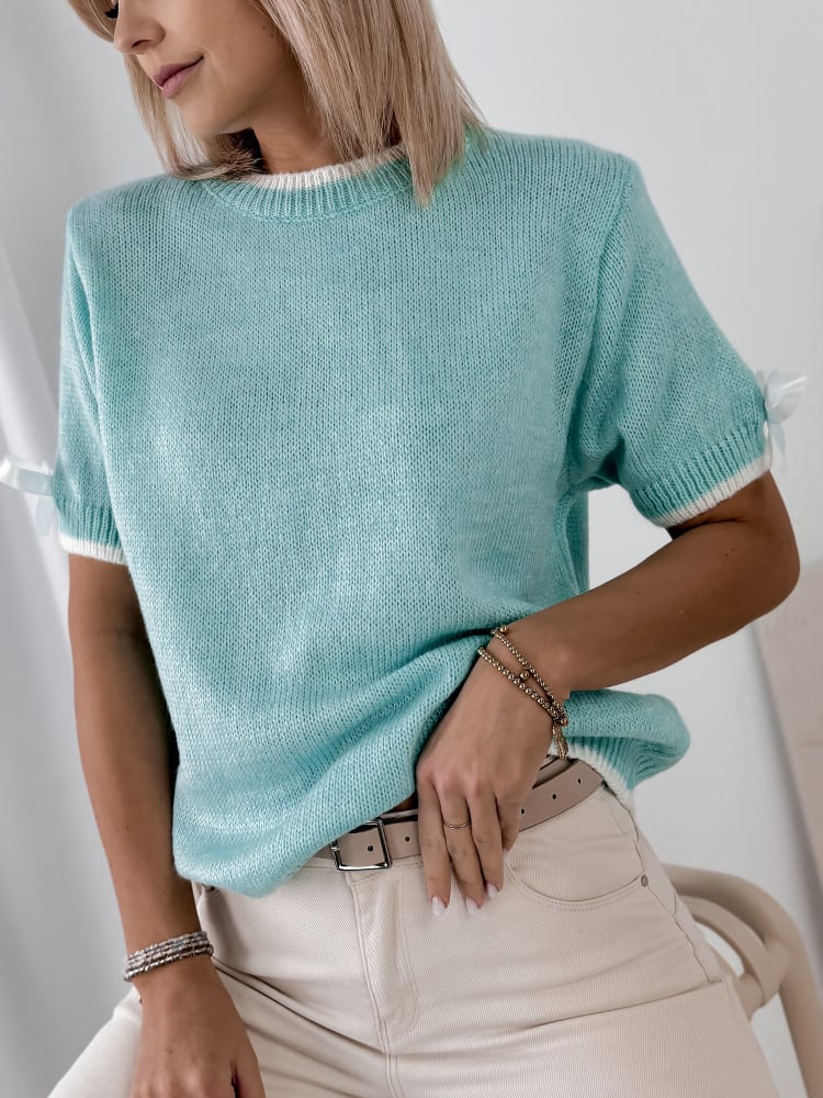 SWETER FAYRO MIĘTOWY