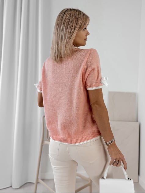 SWETER FAYRO BRZOSKWINIOWY