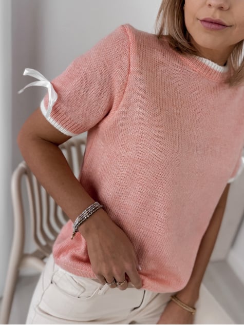 SWETER FAYRO BRZOSKWINIOWY