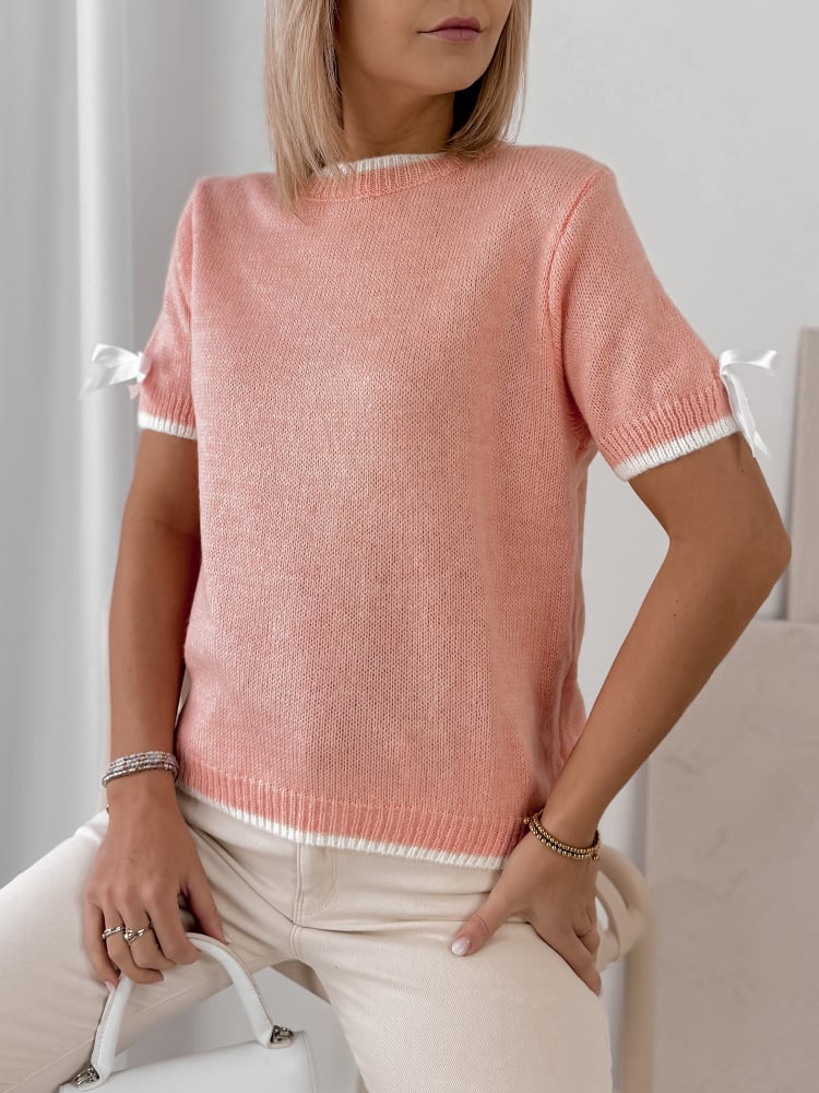 SWETER FAYRO BRZOSKWINIOWY