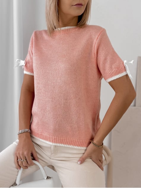 SWETER FAYRO BRZOSKWINIOWY