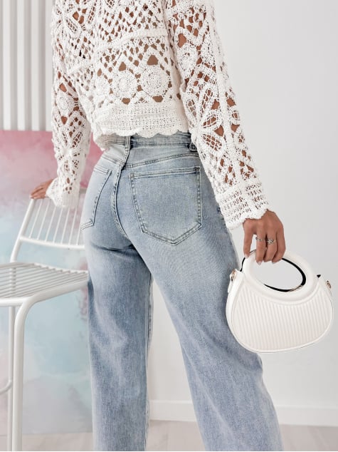 SPODNIE BELENA JEANSOWE