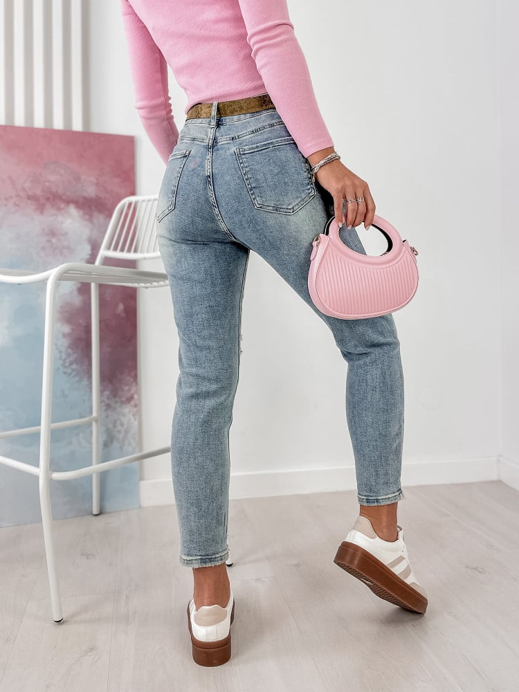 SPODNIE DELENA JEANSOWE