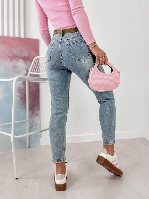 SPODNIE DELENA JEANSOWE