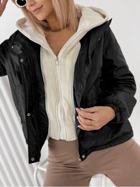 KURTKA LAVELLA CZARNA