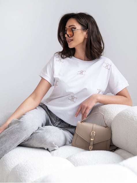 BLUZKA DIONNA BIAŁA