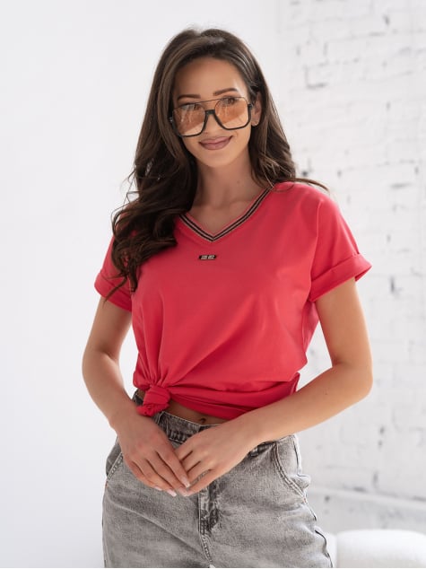 BLUZKA DIAMANTA MALINOWA