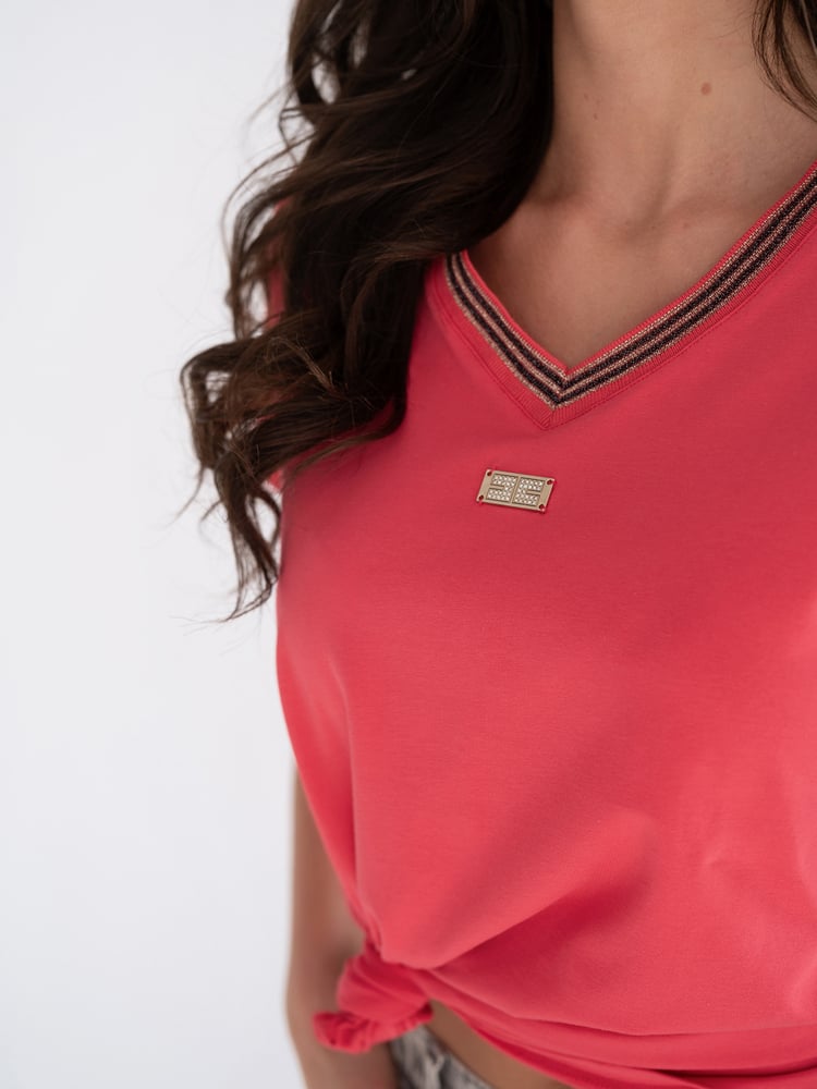 BLUZKA DIAMANTA MALINOWA