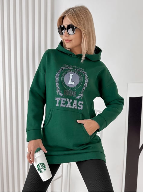 BLUZA TEXAS ZIELONA