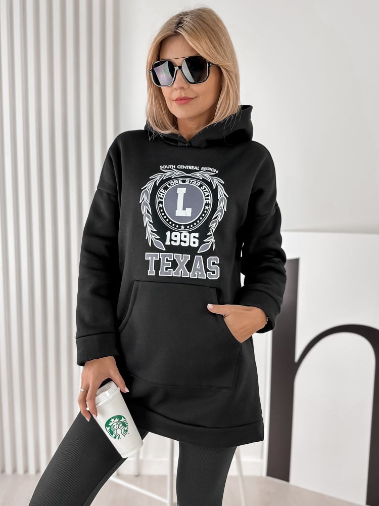 BLUZA TEXAS CZARNA