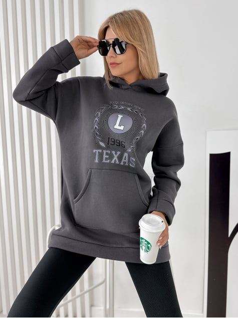 BLUZA TEXAS GRAFITOWA