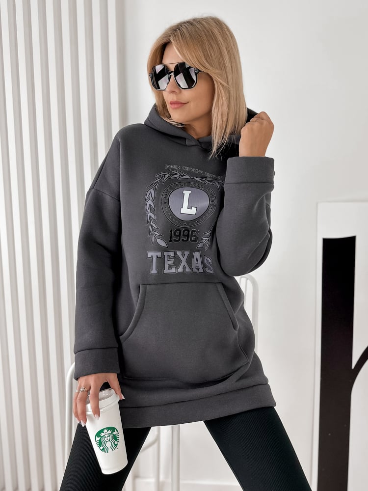 BLUZA TEXAS GRAFITOWA