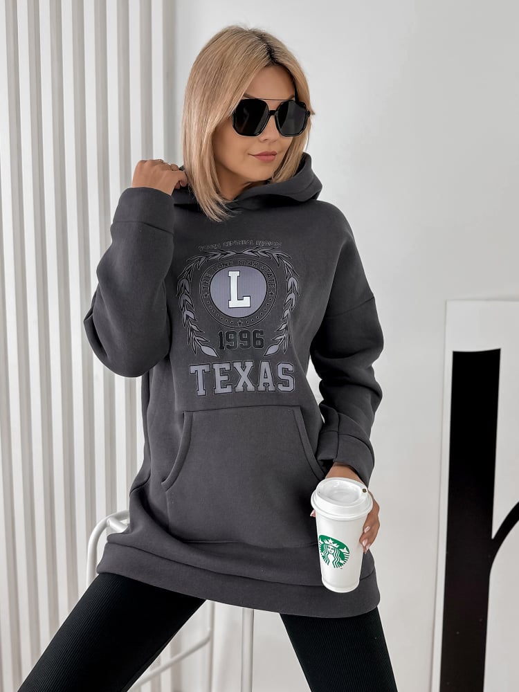 BLUZA TEXAS GRAFITOWA