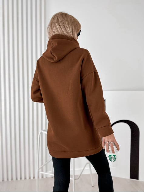 BLUZA TEXAS BRĄZOWA