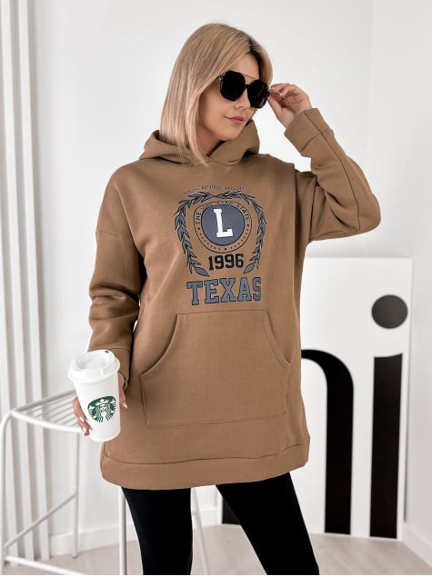 BLUZA TEXAS KARMELOWA