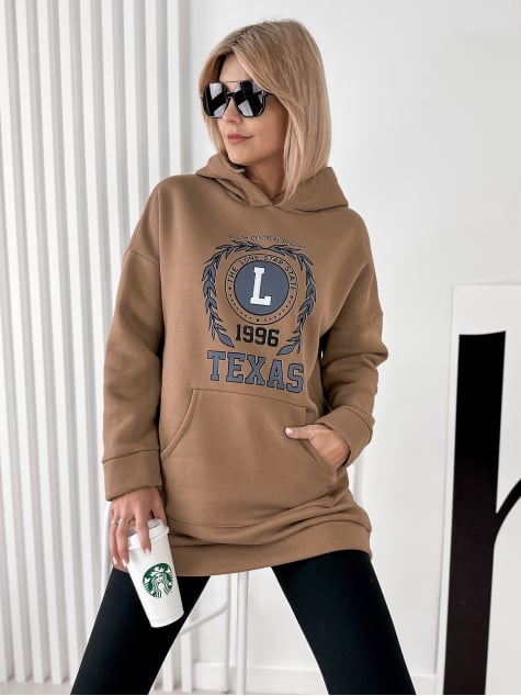 BLUZA TEXAS KARMELOWA