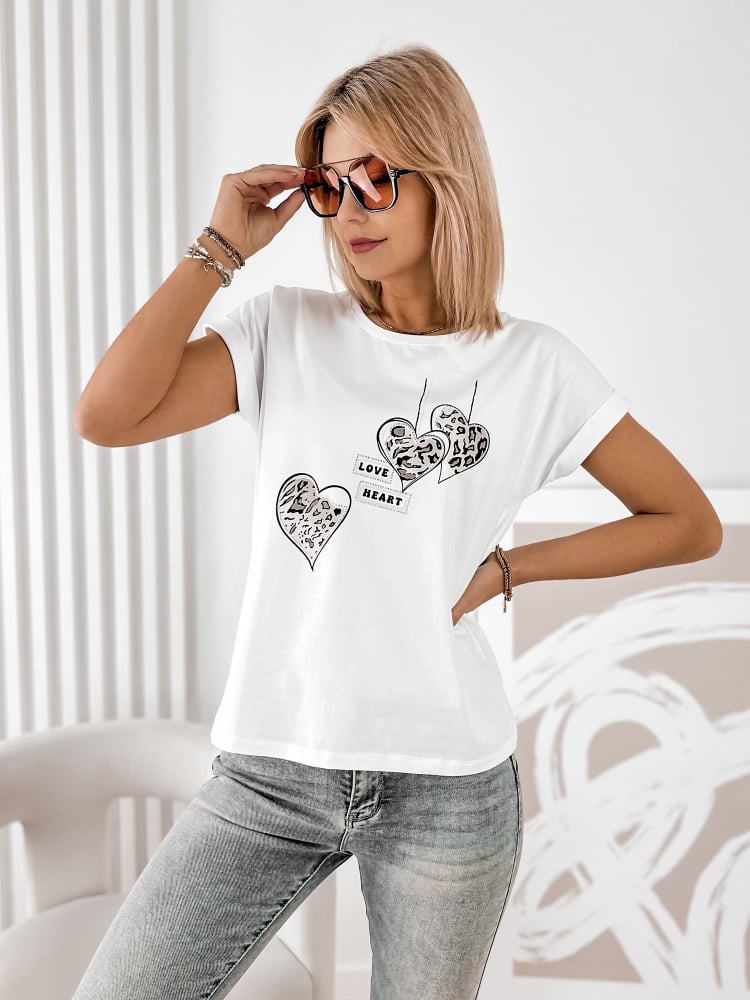 BLUZKA MINOVA BIAŁA