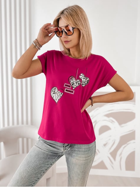 BLUZKA MINOVA MALINOWA