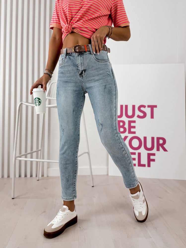 SPODNIE HERINA JEANSOWE