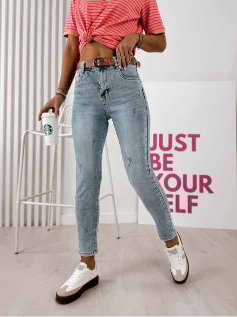 SPODNIE HERINA JEANSOWE