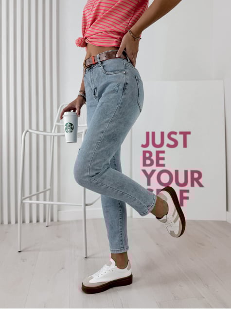 SPODNIE HERINA JEANSOWE