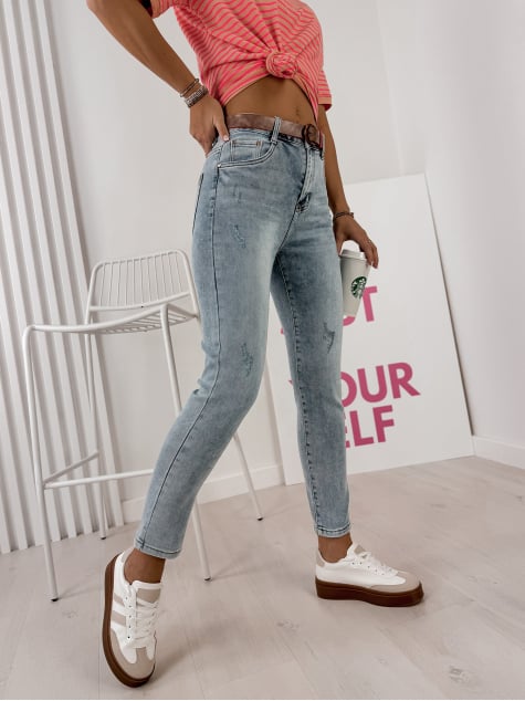 SPODNIE HERINA JEANSOWE