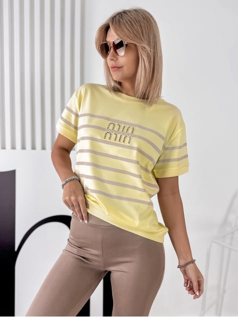 BLUZKA ZILON ŻÓŁTA