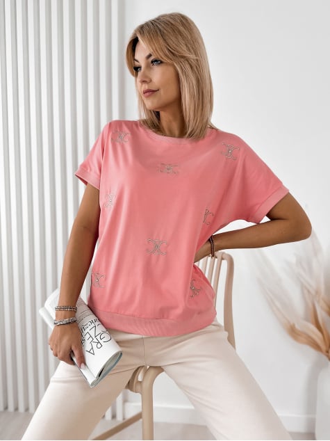 BLUZKA DIONNA KORALOWA