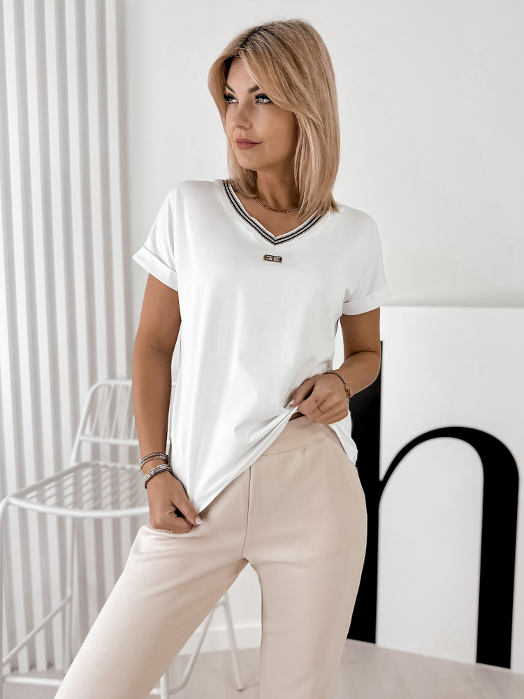 BLUZKA DIAMANTA BIAŁA