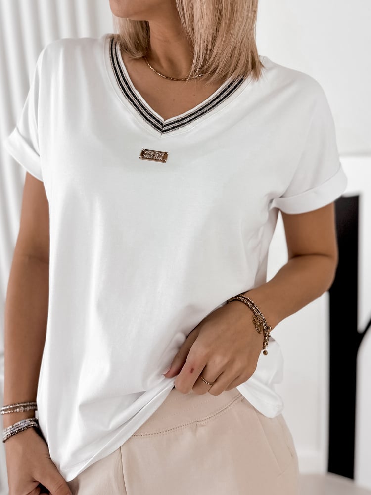 BLUZKA DIAMANTA BIAŁA