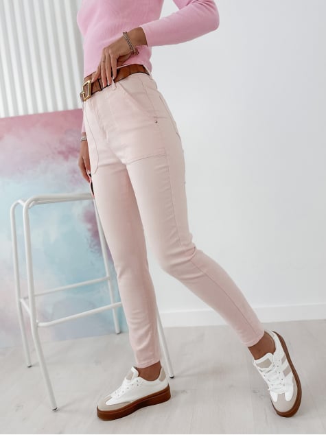 SPODNIE NEVERA PUDROWY RÓŻ