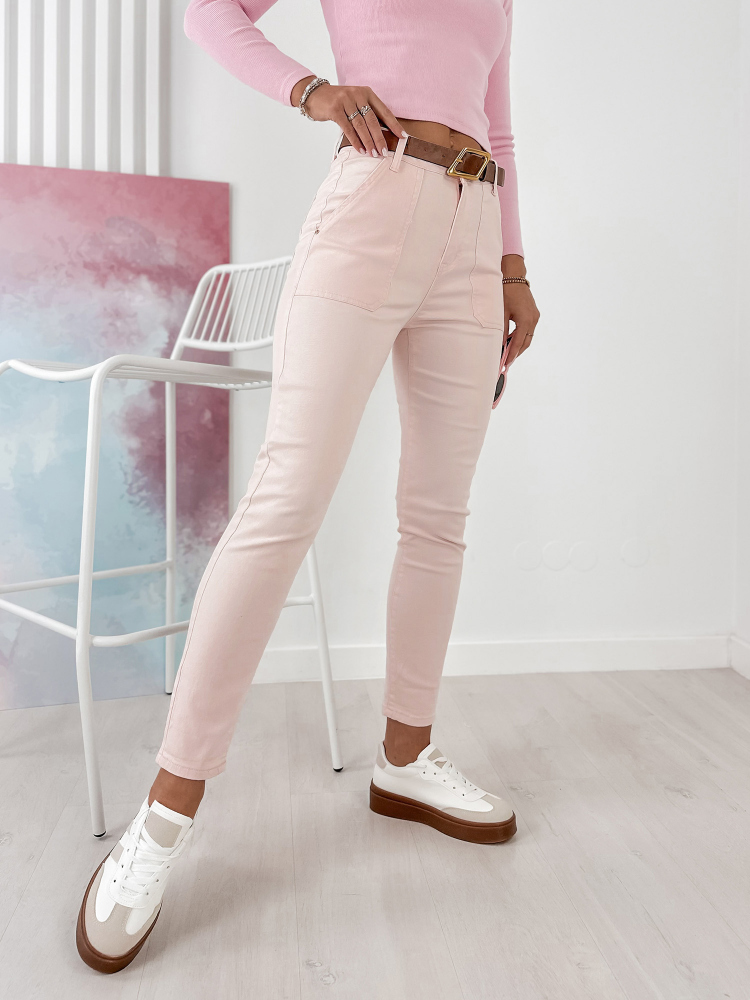 SPODNIE NEVERA PUDROWY RÓŻ