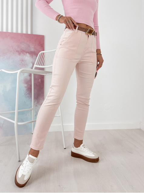 SPODNIE NEVERA PUDROWY RÓŻ