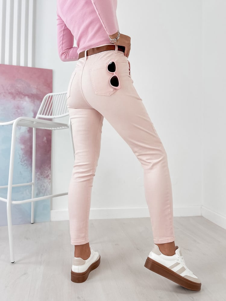 SPODNIE NEVERA PUDROWY RÓŻ