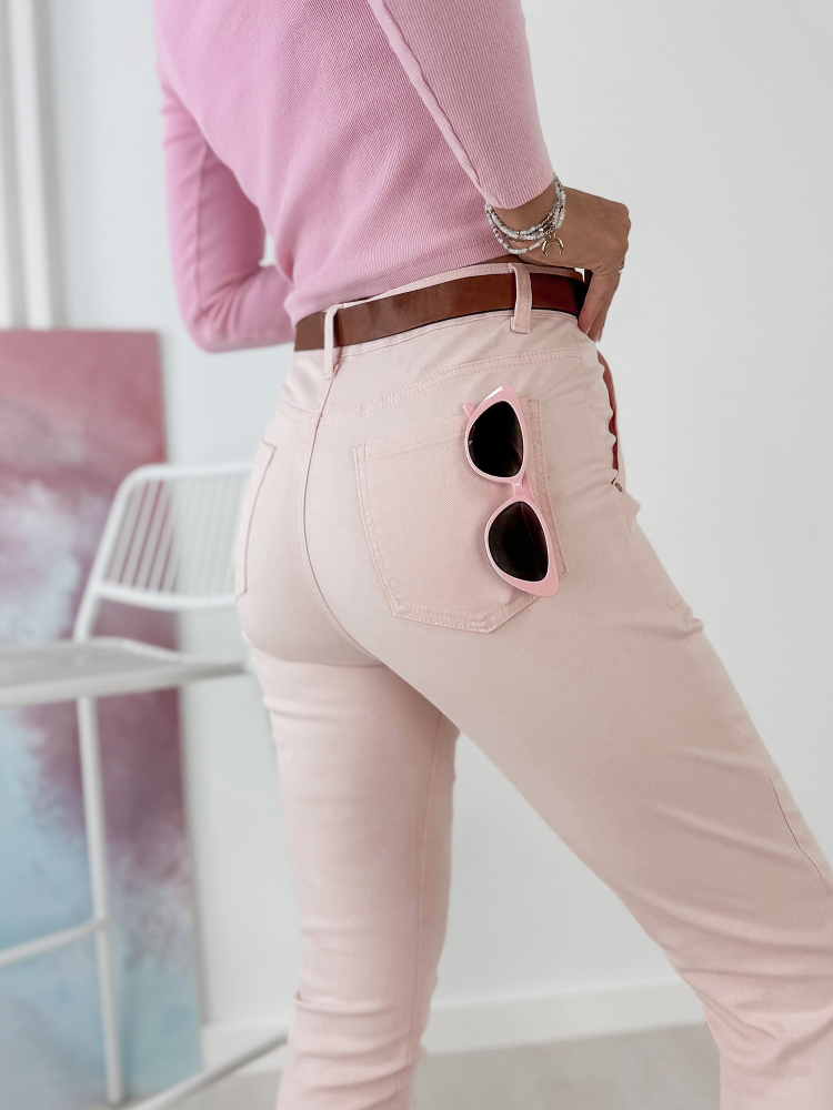 SPODNIE NEVERA PUDROWY RÓŻ