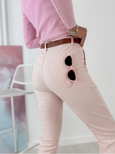 SPODNIE NEVERA PUDROWY RÓŻ