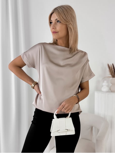 BLUZKA BINTHA BEŻOWA