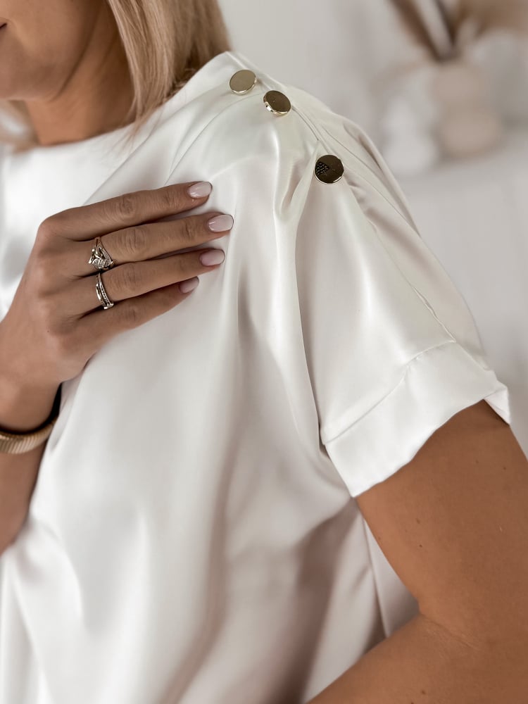 BLUZKA BINTHA BIAŁA