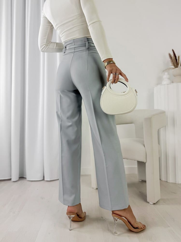 SPODNIE AVINNA SZARE